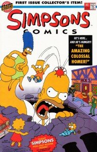 скачать бесплатно SimpsonsComics001 192x300 Simpsons Comics №001